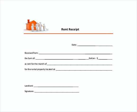 mortgage receipt template