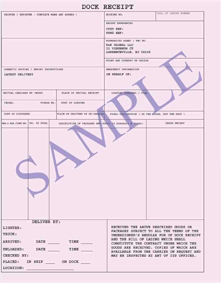 hauling tonnage receipt template