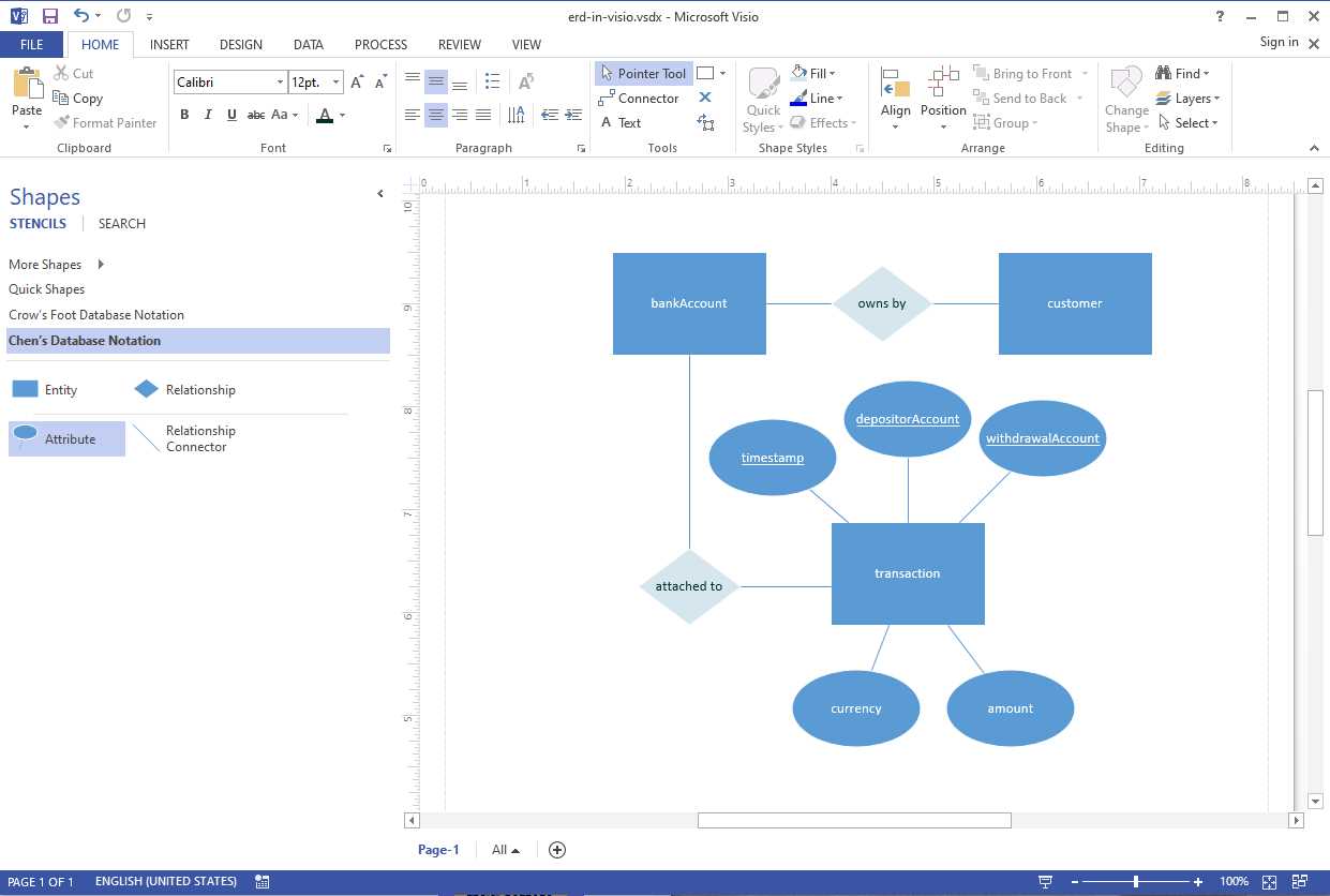 can i use visio to make receipt template