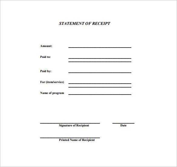 dod hand receipt template