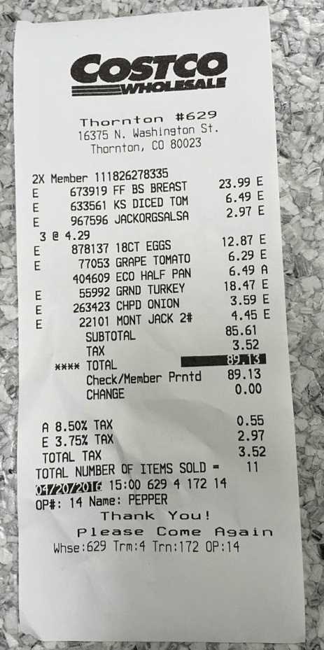 free lowes receipt template