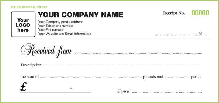 free templates for home improvement receipts