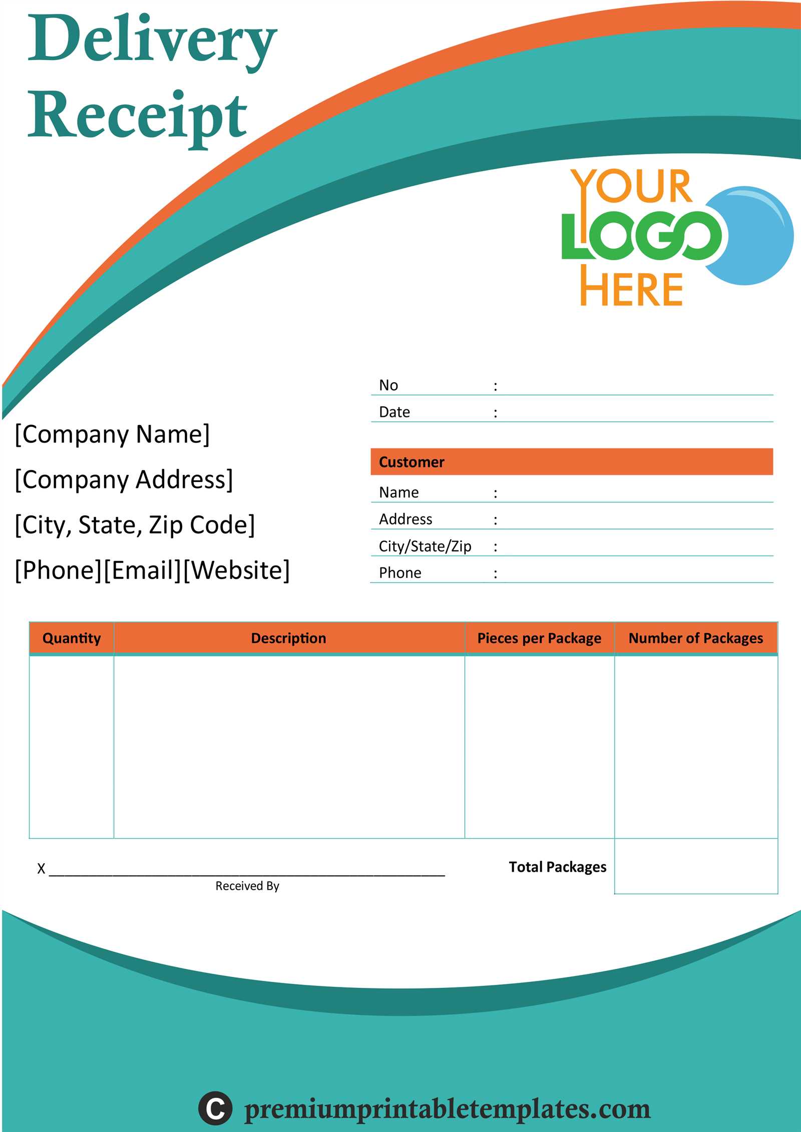 goods received receipt template
