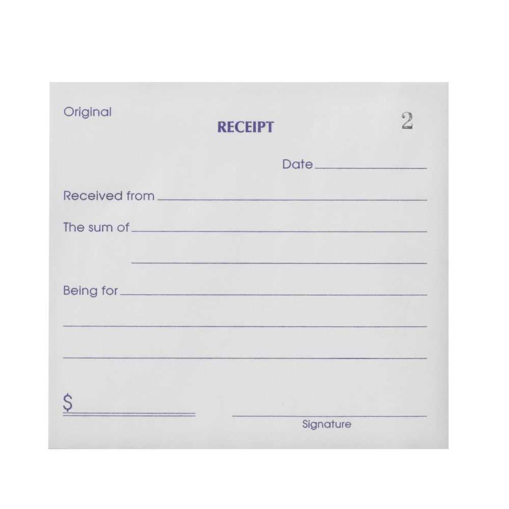 google drive receipt book template