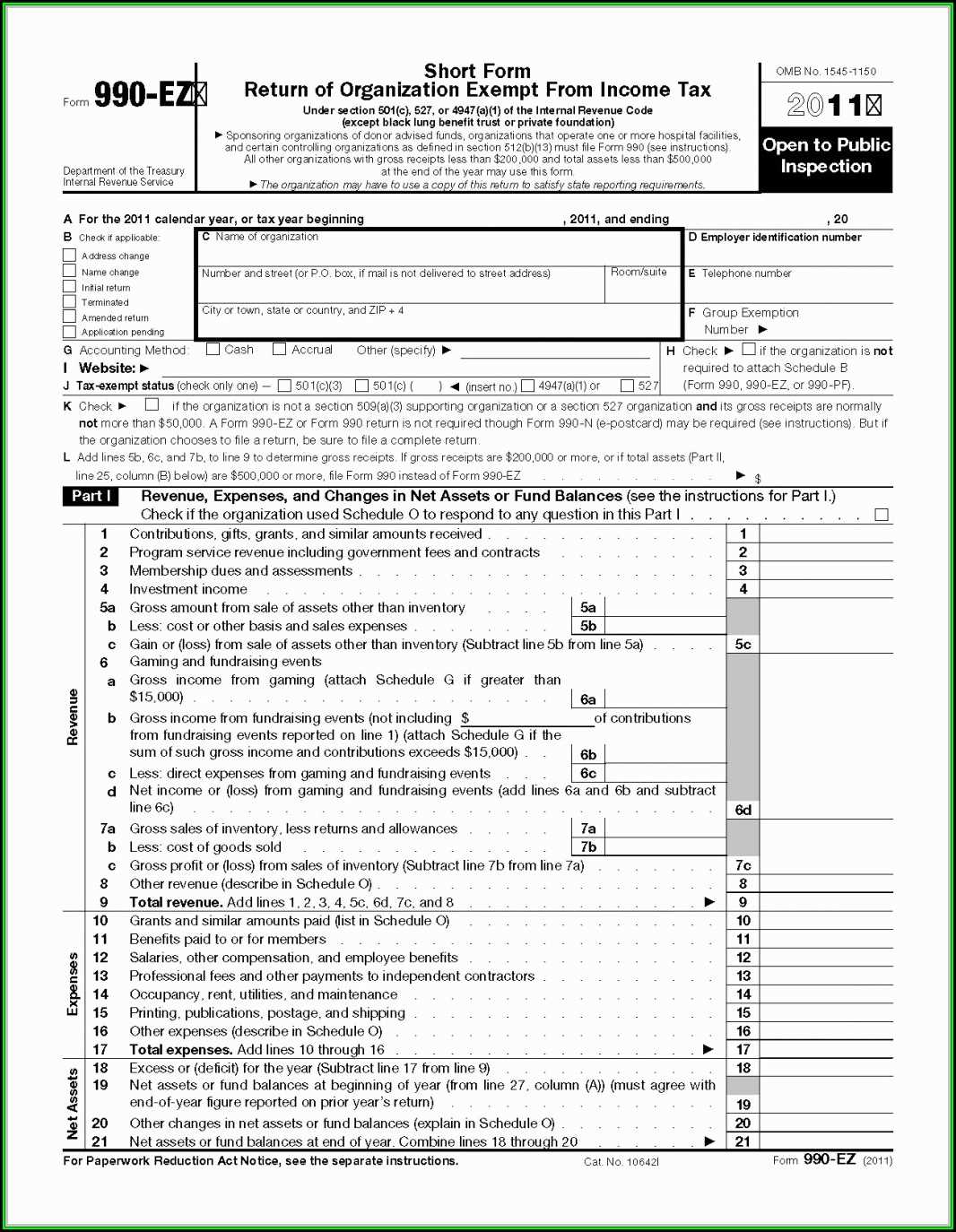 irs gross receipts template