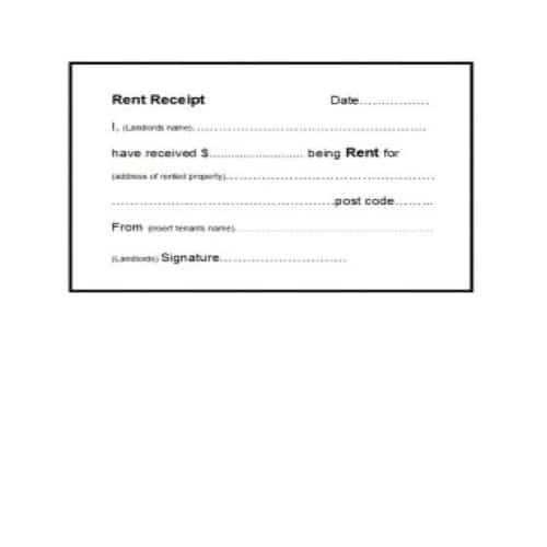 receipt of records template