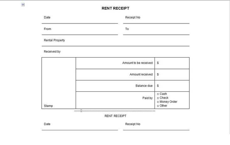 receiving receipt import template