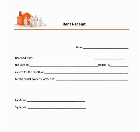 rent receipt template google docs