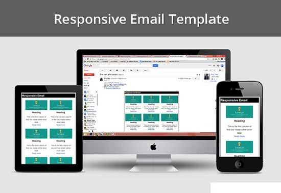 responsive email receipt template free