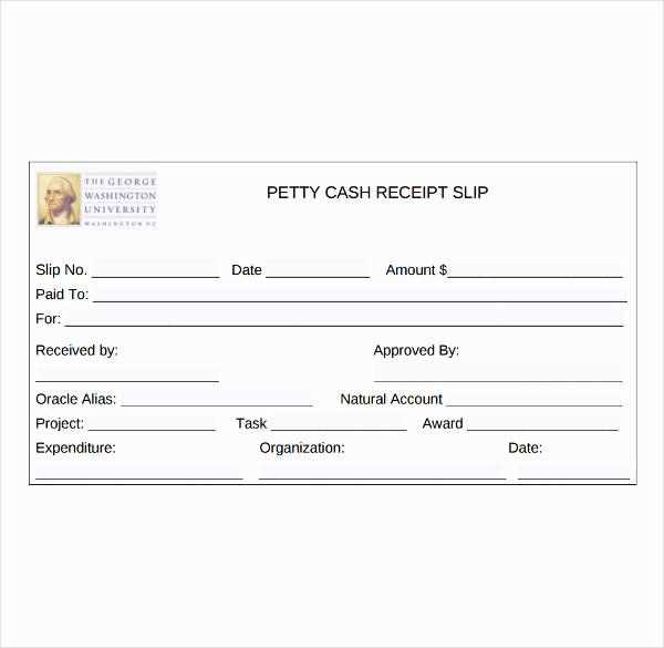 simple cash receipt template word doc