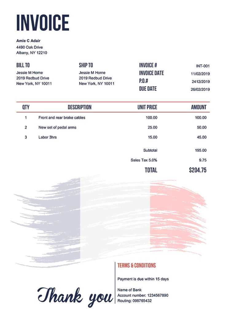 business receipt template creator