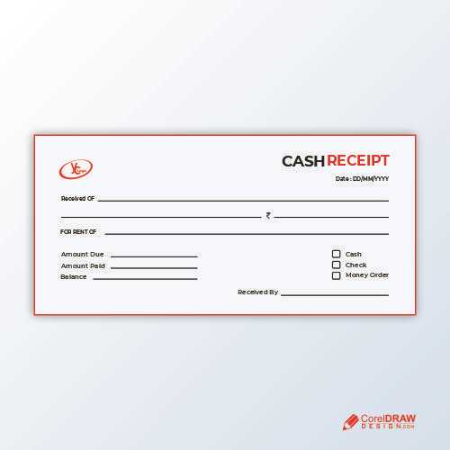 cash sale receipt template