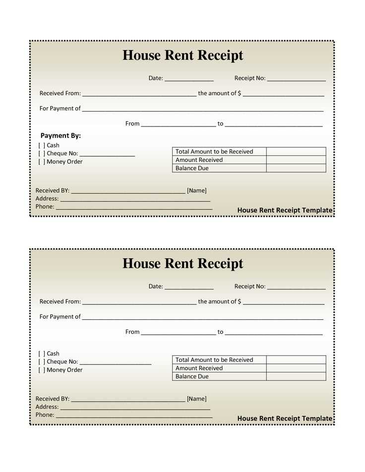 conference receipt template