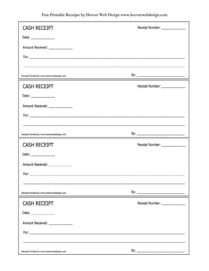 free store receipts templates