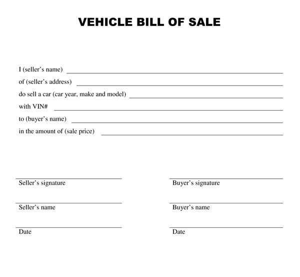 sale car as is template receipt