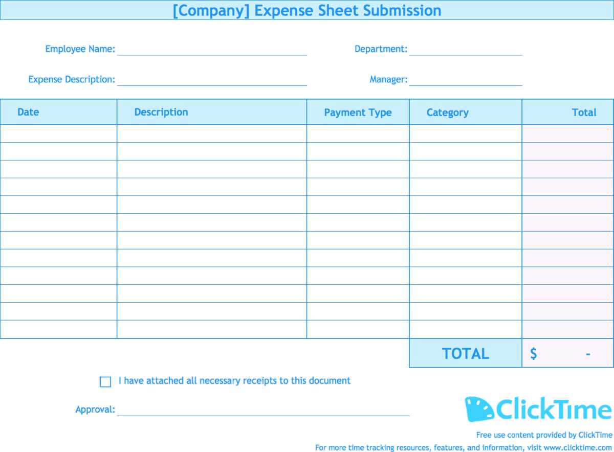 excel template to record receipts