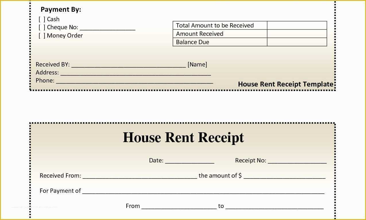 free fillable land cash receipt template