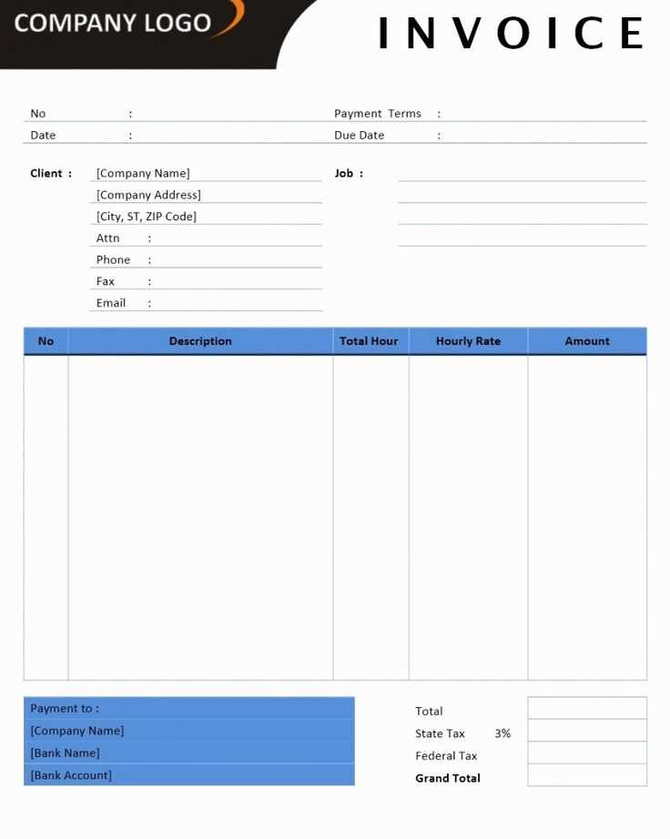 free receipt template open office