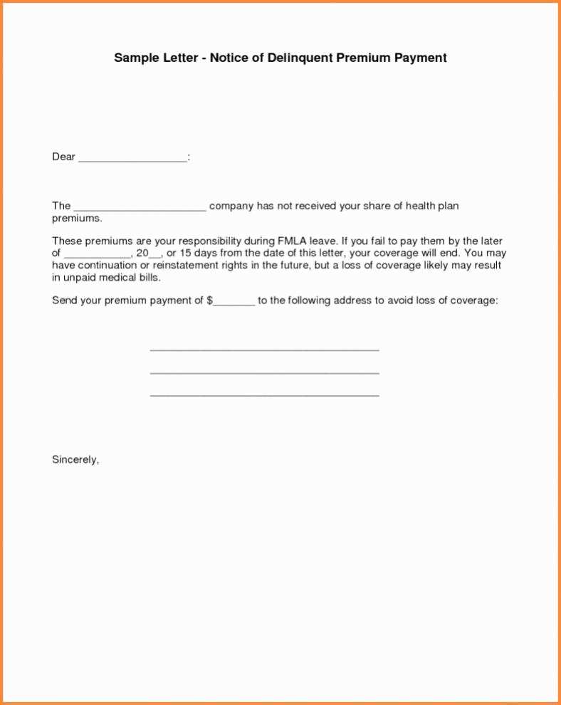 letter receipt of payment template