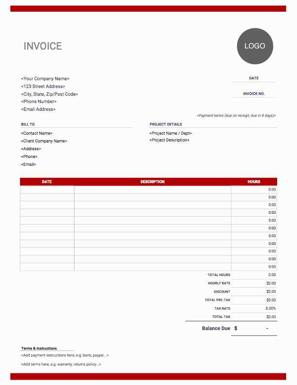 google docs sales receipt template