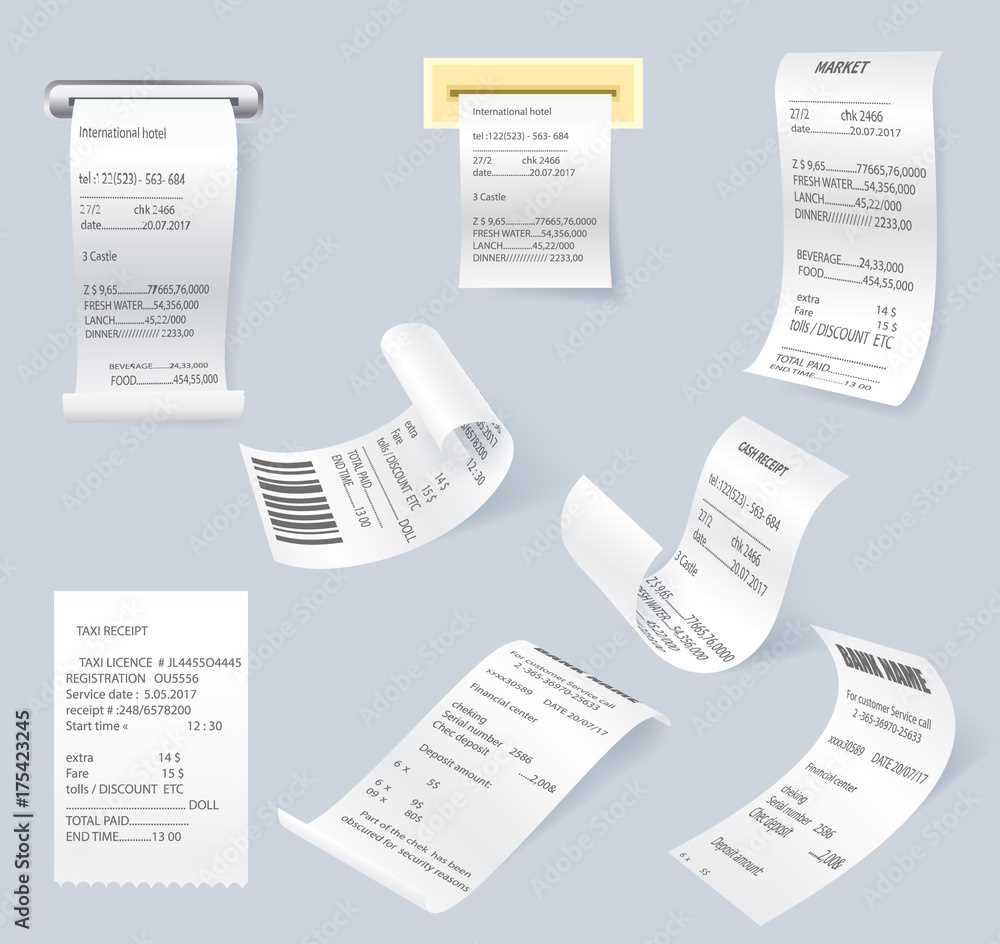 receipt of records template