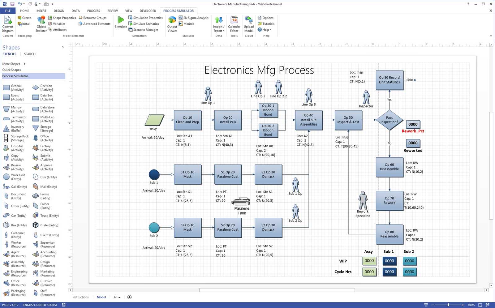 can i use visio to make receipt template