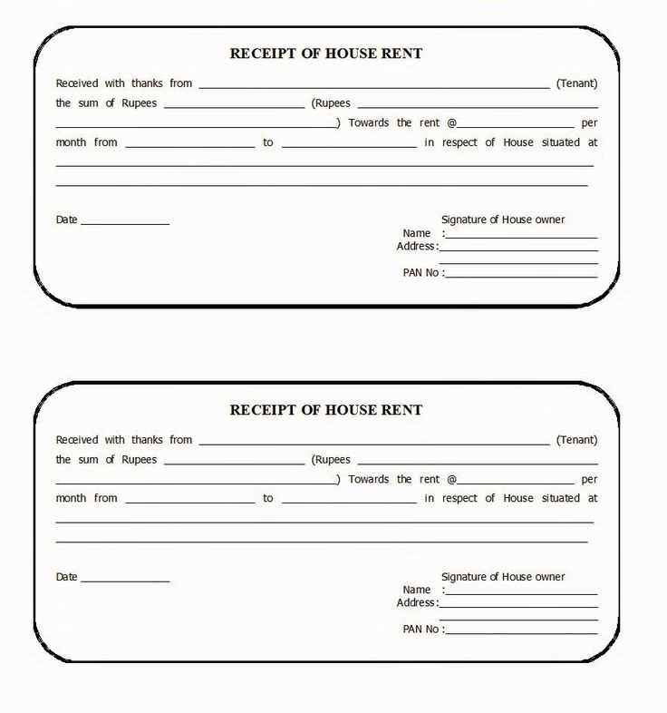 workshop receipt templates