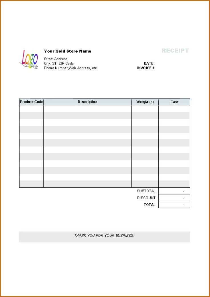 invoice receipt email template