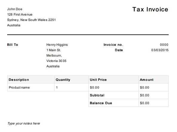 microsoft word tax receipt template