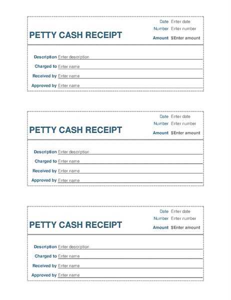 receipt sheet template