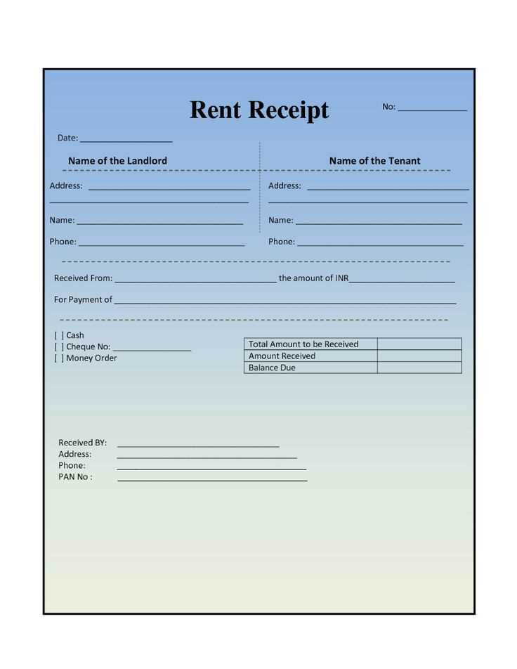 rent receipt template manitoba