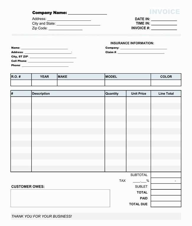 advance auto parts receipt template