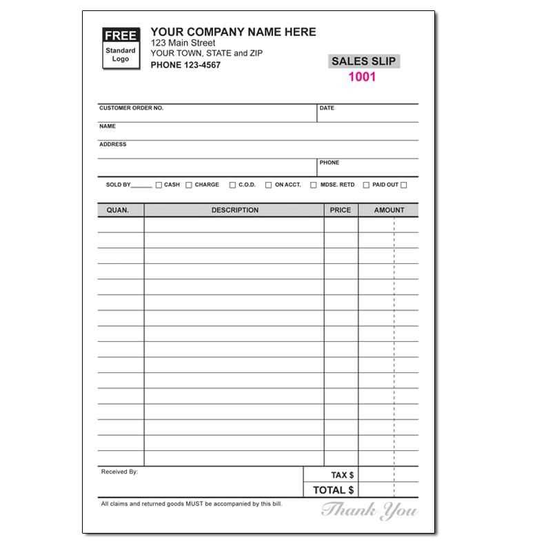 receipt book template 4.25 x 5.5