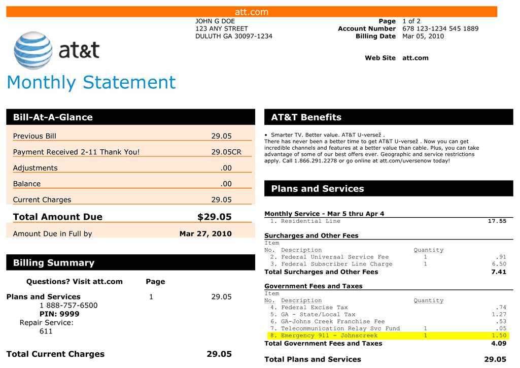 tmobile phone receipt template