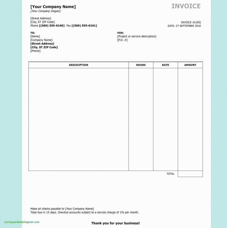 apache open office receipt templates