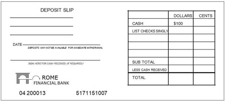 deposit slip template excel unique sales receipt