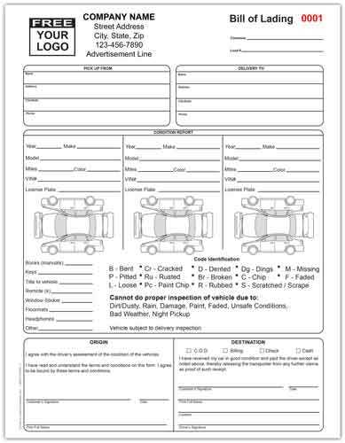 free tow truck receipt template